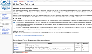 Online tools guidebook